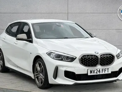 Used BMW M135 Shadowline 302 HP (222 kW) 2024 White Hatchback