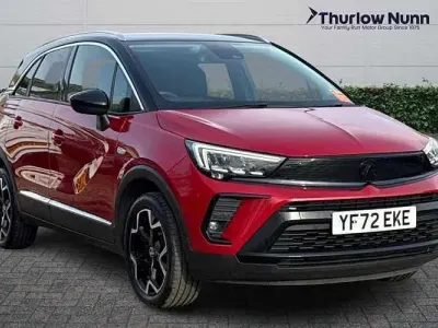 Used Vauxhall Crossland Ultimate 131 HP (96 kW) 2022 Red SUV