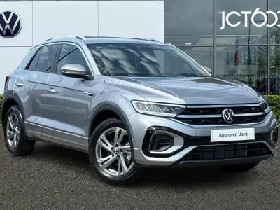New VW T-Roc R-line 150 HP (110 kW) 2025 Silver SUV