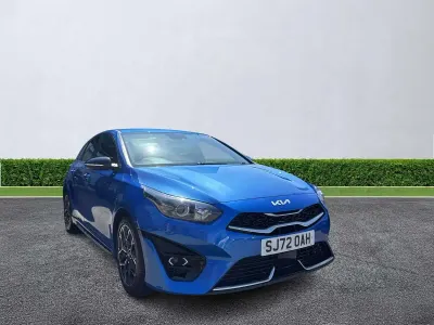 Used Kia Ceed GT-Line 2022 Blue Hatchback