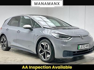 Used VW ID.3 Pro 150 kW (204 HP) 2020 Grey Hatchback