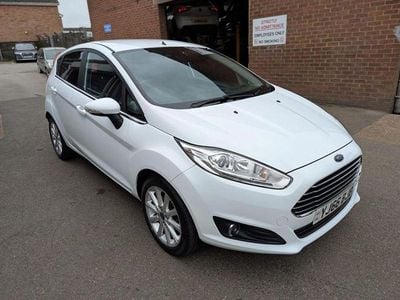 White Used 2017 Ford Fiesta Titanium Hatchback | £7,295 (Good price)