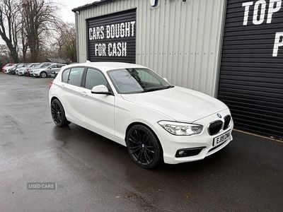 Used BMW 118 Impressive 2019 White Hatchback