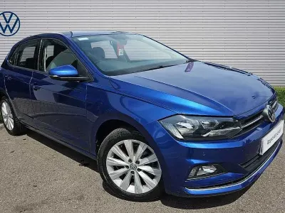 Used VW Polo SEL 115 HP (84 kW) 2018 Blue Hatchback