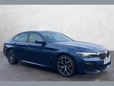 Used BMW 520 M Sport 187 HP (137 kW) 2022 Blue Sedan