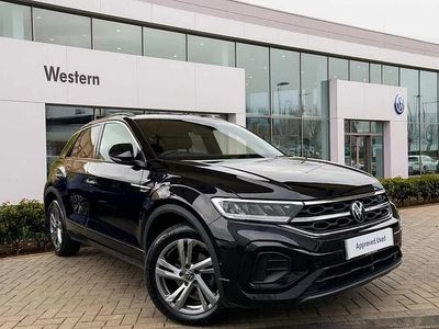 Black Used 2023 VW T-Roc R-line SUV | £23,690 (Fair price)
