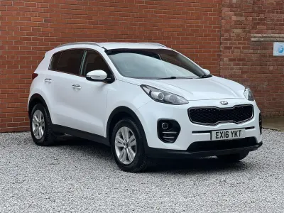 Used Kia Sportage 130 HP (95 kW) 2016 White SUV
