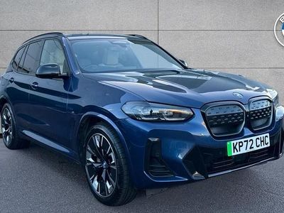 Blue Used 2022 BMW iX3 M Sport SUV | £30,396 (Fair price)