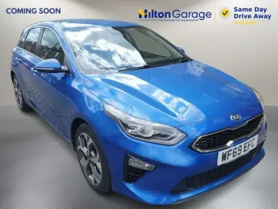 Używany Kia Ceed 138 KM (101 kW) 2019 Niebieski Hatchback