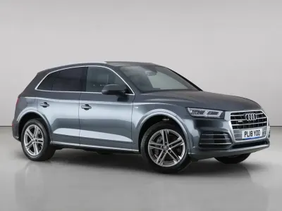 Used Audi Q5 S-Line 190 HP (139 kW) 2018 Grey SUV