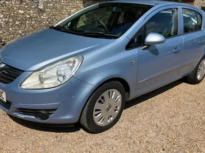 Usado Vauxhall Corsa Club 2007 Azul Citadino