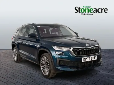 Used Skoda Kodiaq LAURIN & KLEMENT 196 HP (144 kW) 2023 Blue SUV
