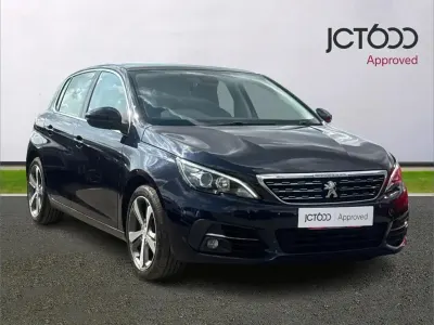Used Peugeot 308 Allure 128 HP (94 kW) 2020 Blue Hatchback