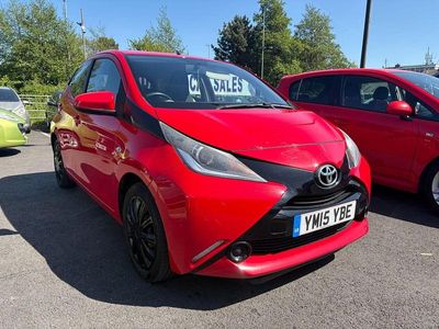 Red Used 2015 Toyota Aygo X-play Hatchback | £3,495 (Expensive)