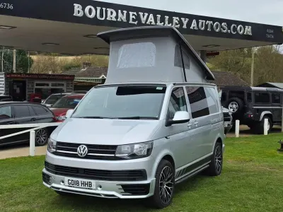 Begagnad VW Transporter Trendline 148 HK (108 kW) 2018 Silver Van