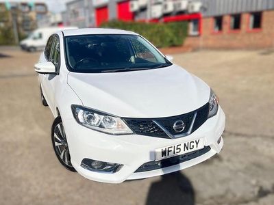 White Used 2015 Nissan Pulsar N-TEC Hatchback | £4,495 (Fair price)