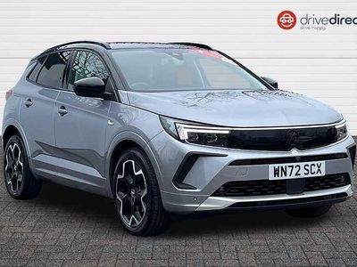 Used Vauxhall Grandland X Ultimate 130 HP (95 kW) 2022 Grey SUV