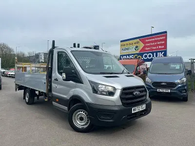 Begagnad Ford Transit 130 HK (95 kW) 2022 Silver Cab