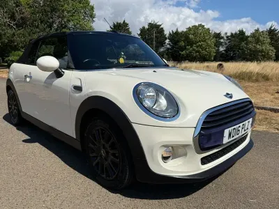 Used Mini Cooper Cabriolet 2016 White Cabriolet