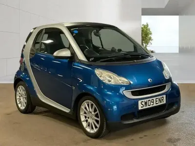 Used Smart ForTwo Coupé Passion 71 HP (52 kW) 2009 Blue Coupe