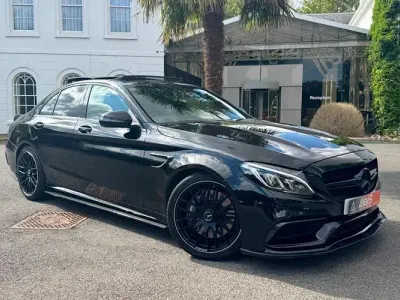 Used Mercedes C63 AMG AMG 476 HP (350 kW) 2016 Black Sedan