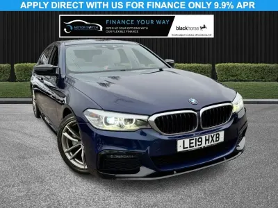 Used BMW 520 M Sport 184 HP (135 kW) 2019 Blue Sedan