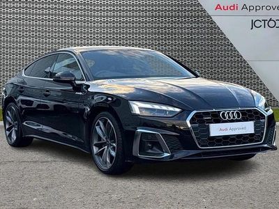 Black Used 2023 Audi A5 Sportback S-Line Hatchback | £29,710 (Fair price)