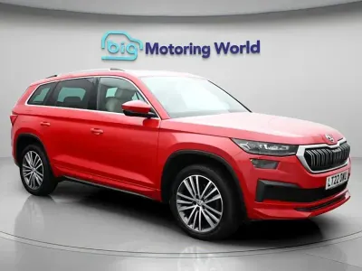 Second-hand Skoda Kodiaq LAURIN & KLEMENT 190 CP (139 kW) 2022 Roșu SUV