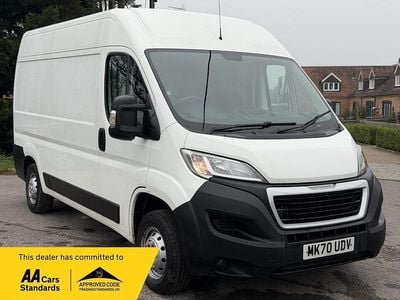 Used Peugeot Boxer S 140 HP (102 kW) 2021 White Van