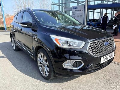 Used Ford Kuga 150 HP (110 kW) 2017 Black SUV