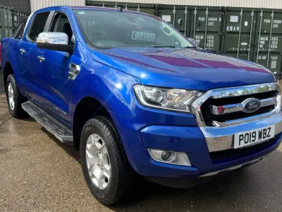 Used Ford Ranger Limited 160 HP (117 kW) 2019 Blue Pickup