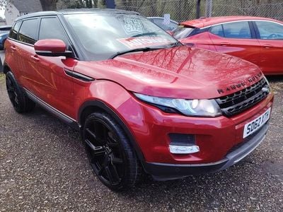 Used Land Rover Range Rover evoque Pure 2012 Red SUV