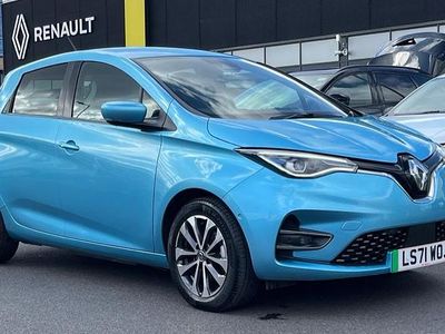 Used Renault Zoe GT-Line 100 kW (136 HP) 2021 Blue  Hatchback