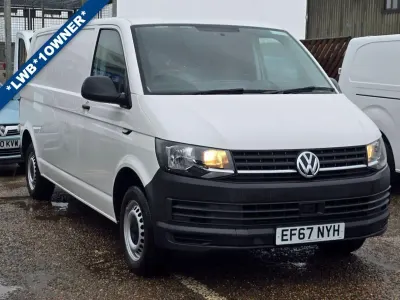 Used VW Transporter Startline 101 HP (74 kW) 2018 White Van