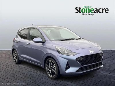 New Hyundai i10 Premium 77 HP (56 kW) 2026 Blue Hatchback