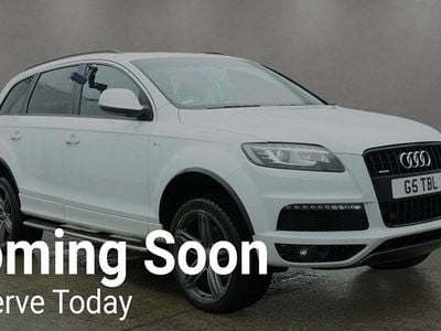 Used Audi Q7 S-line plus 245 HP (180 kW) 2013 White SUV