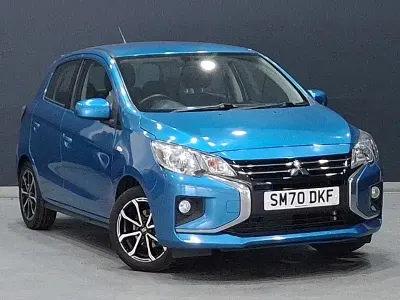 Used Mitsubishi Mirage 80 HP (58 kW) 2020 Blue Hatchback