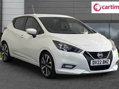 Używany Nissan Micra Tekna 92 KM (67 kW) 2022 Biały Hatchback