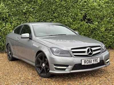 Silver Used 2011 Mercedes C220 Sport Edition Coupe | £4,995 (Fair price)