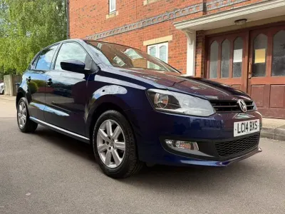 Używany VW Polo Edition 60 KM (44 kW) 2014 Niebieski Hatchback