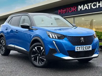 Second-hand Peugeot e-2008 GT 50 kW (68 CP) 2023 Albastru SUV