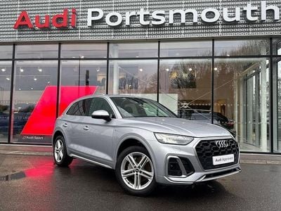 Used Audi Q5 S-Line 204 HP (150 kW) 2021 Silver SUV