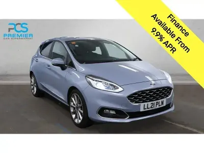 Second-hand Ford Fiesta Vignale 2021 Albastru Hatchback