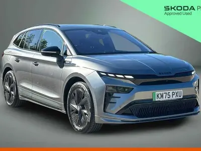 Used Skoda Enyaq iV vRS 250 kW (340 HP) 2025 Graphite grey metallic SUV