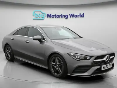Used Mercedes CLA200 AMG line 163 HP (119 kW) 2020 Grey Coupe