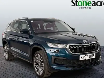 Used Skoda Kodiaq 150 HP (110 kW) 2021 Blue SUV