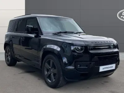 Used Land Rover Defender HSE Dynamic 249 HP (183 kW) 2025 Santorini black  metallic SUV