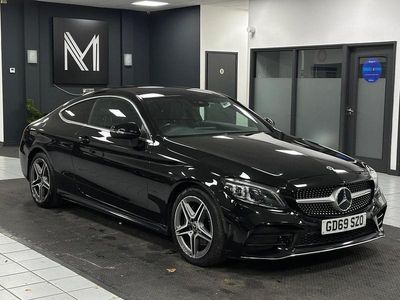 Black Used 2020 Mercedes C220 AMG line Coupe | £15,500 (Good price)