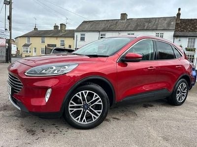 Used Ford Kuga Titanium 120 HP (88 kW) 2021 Red SUV