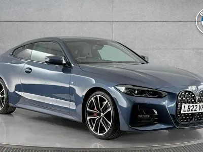 Used BMW 420 M Sport 181 HP (133 kW) 2022 Blue Coupe